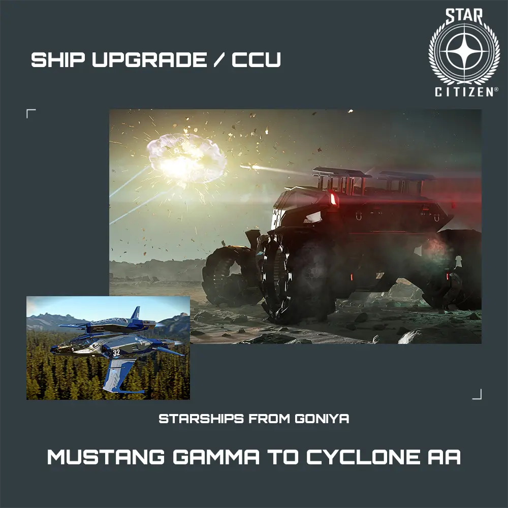 Mustang Gamma to Cyclone AA
