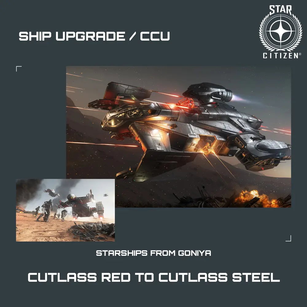 Cutlass Red to Cutlass Steel