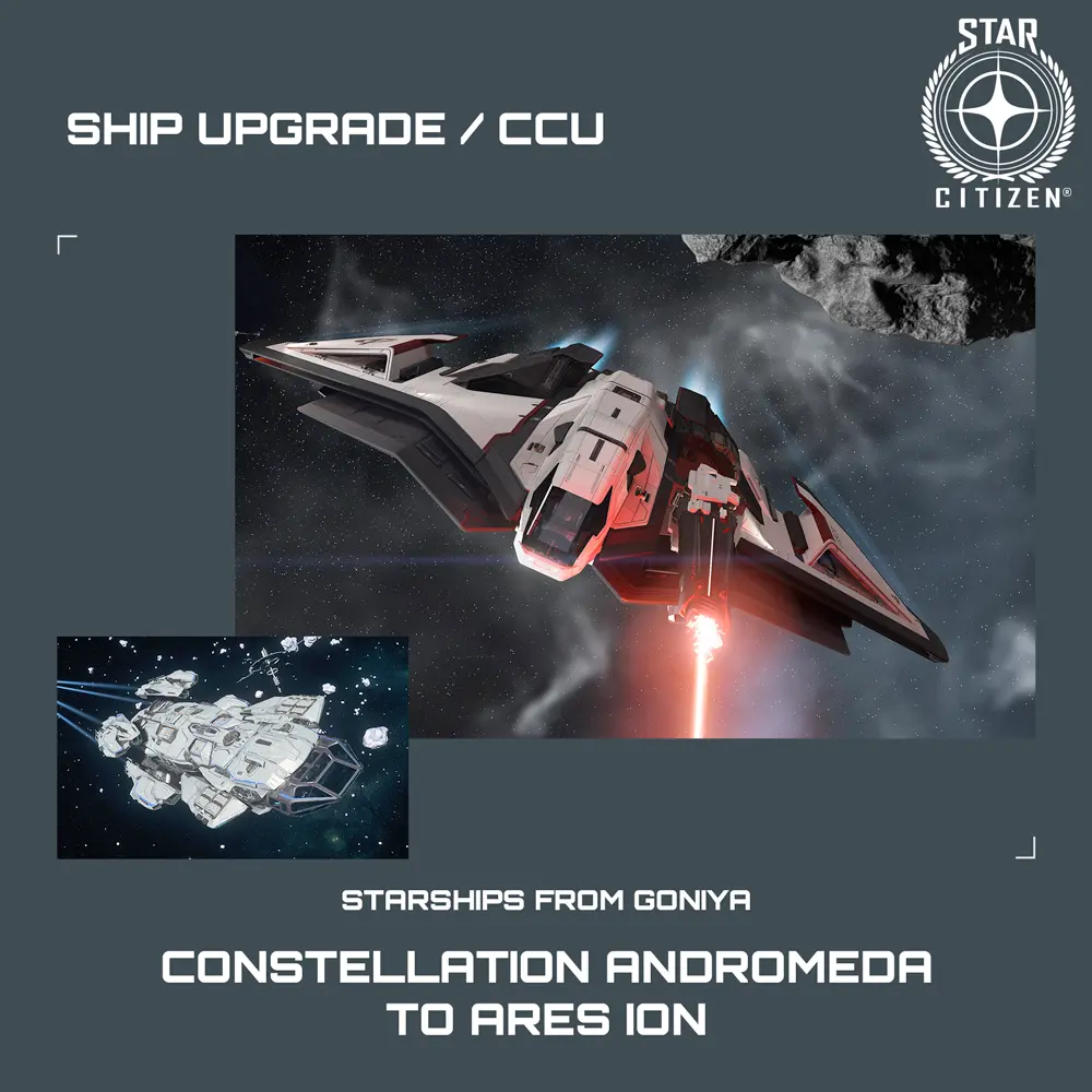 Constellation Andromeda to Ares Ion