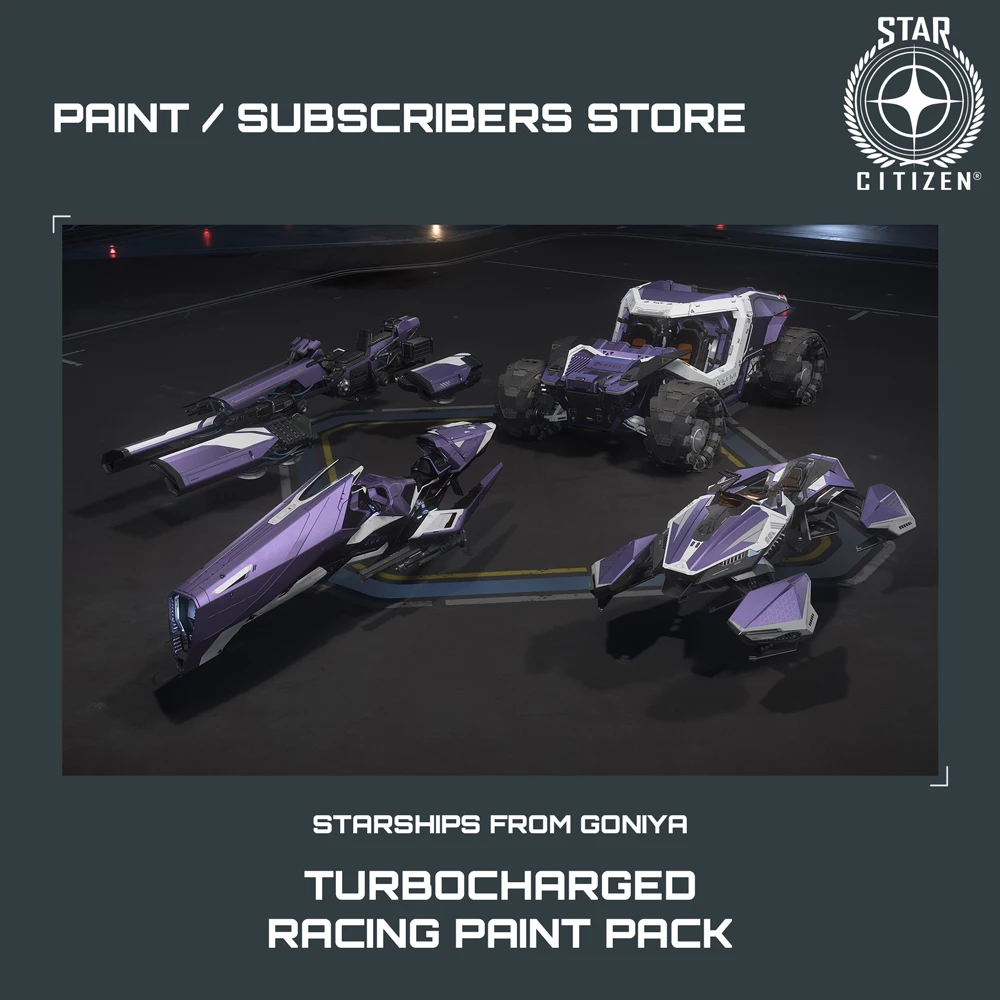 Turbocharged Racing Paint Pack