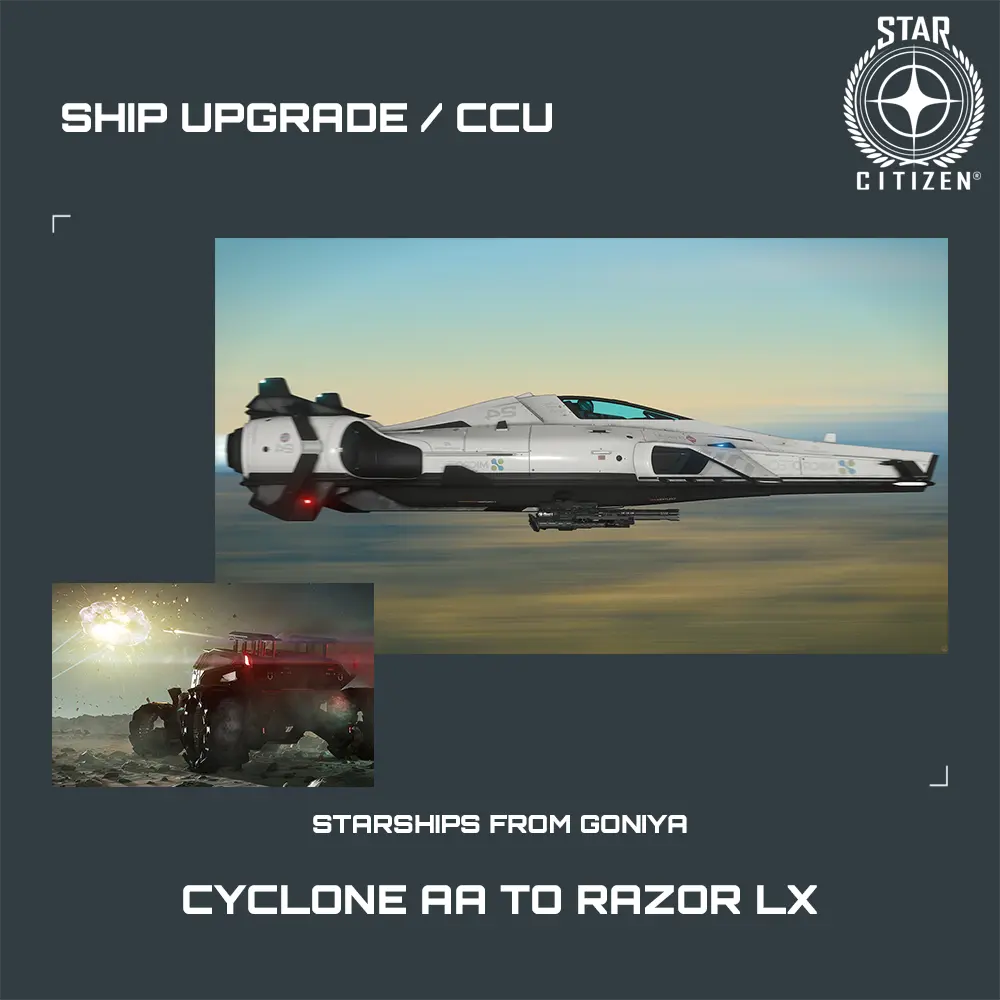 Cyclone AA to Razor LX