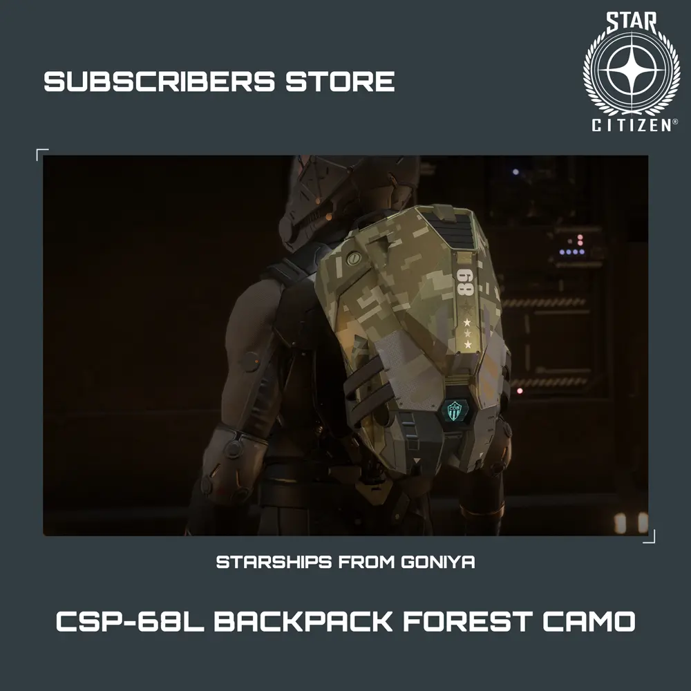CSP-68L Backpack Forest Camo