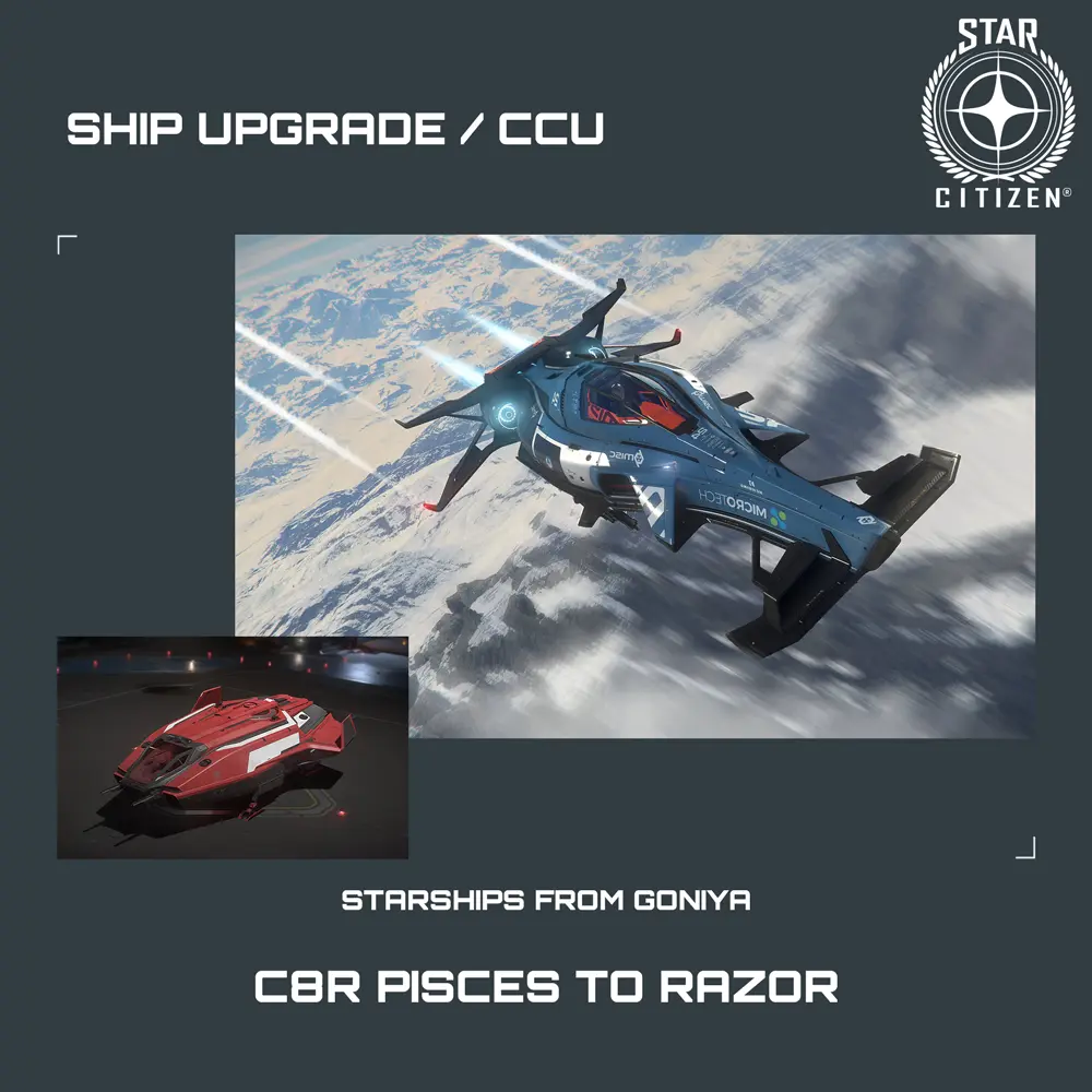 C8R Pisces to Razor