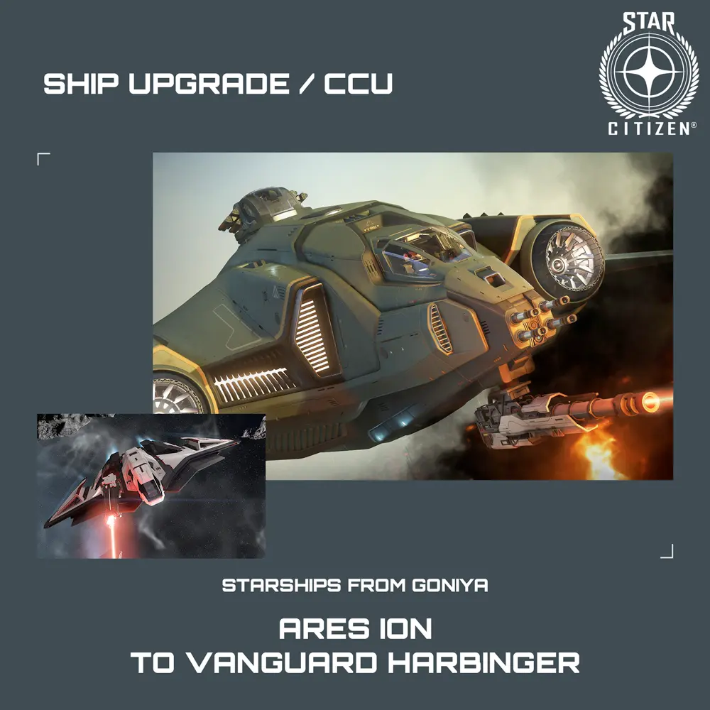 Ares Ion to Vanguard Harbinger