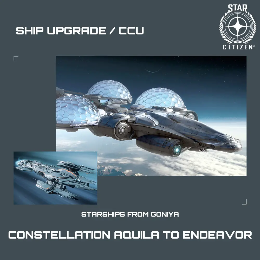 Constellation Aquila to Endeavor