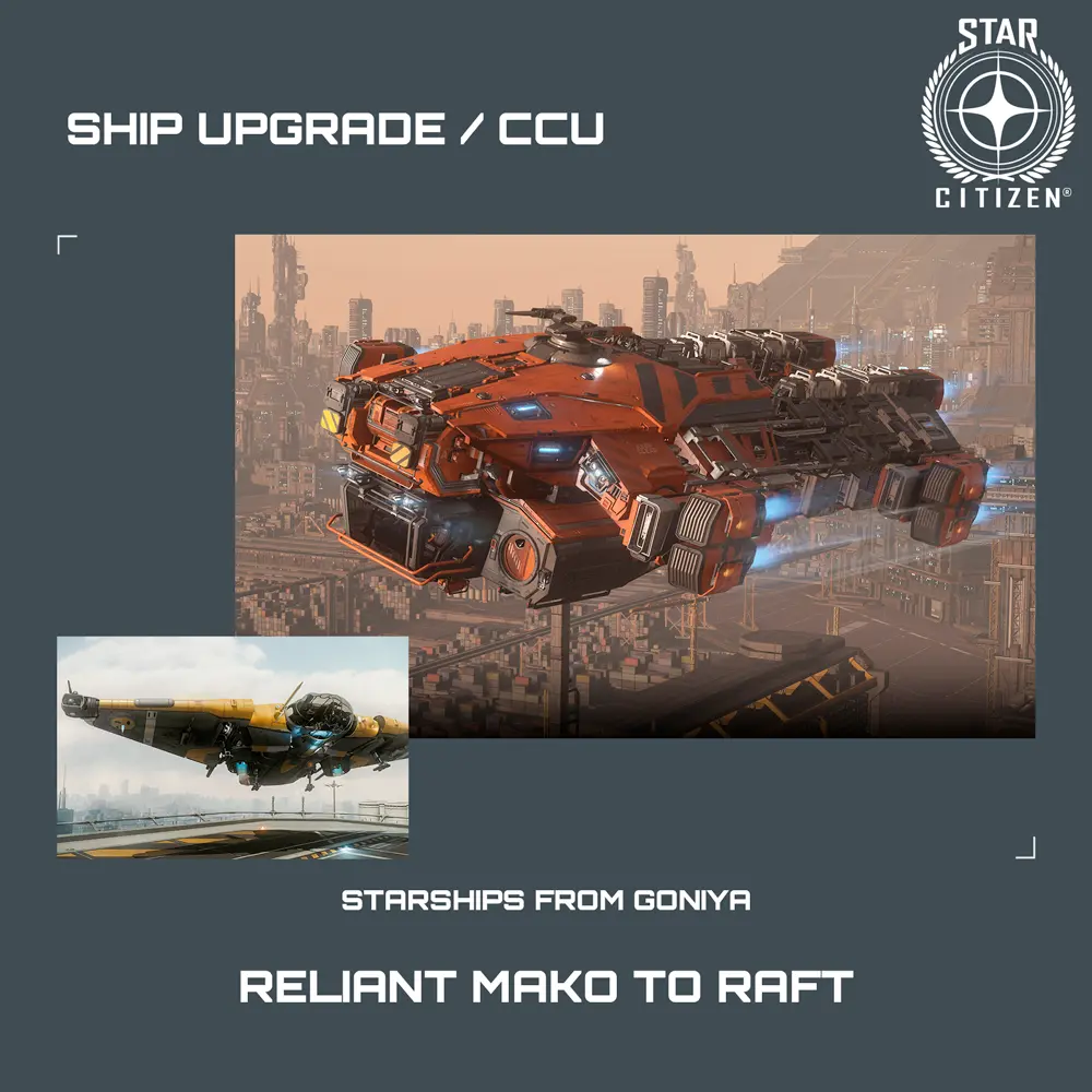 Reliant Mako to Raft