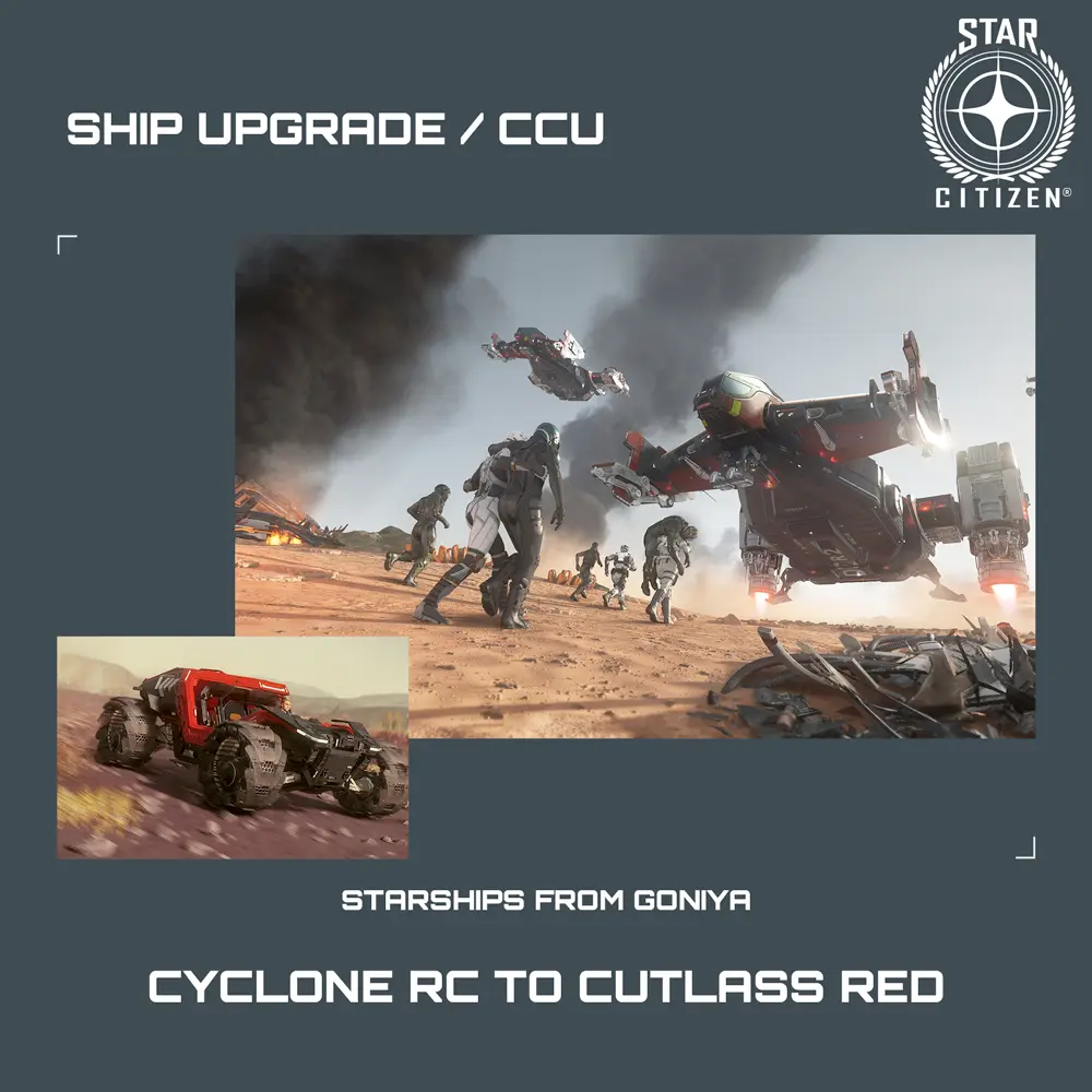 Cyclone RC to Cutlass Red