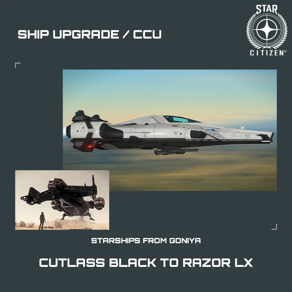 Cutlass Black to Razor LX