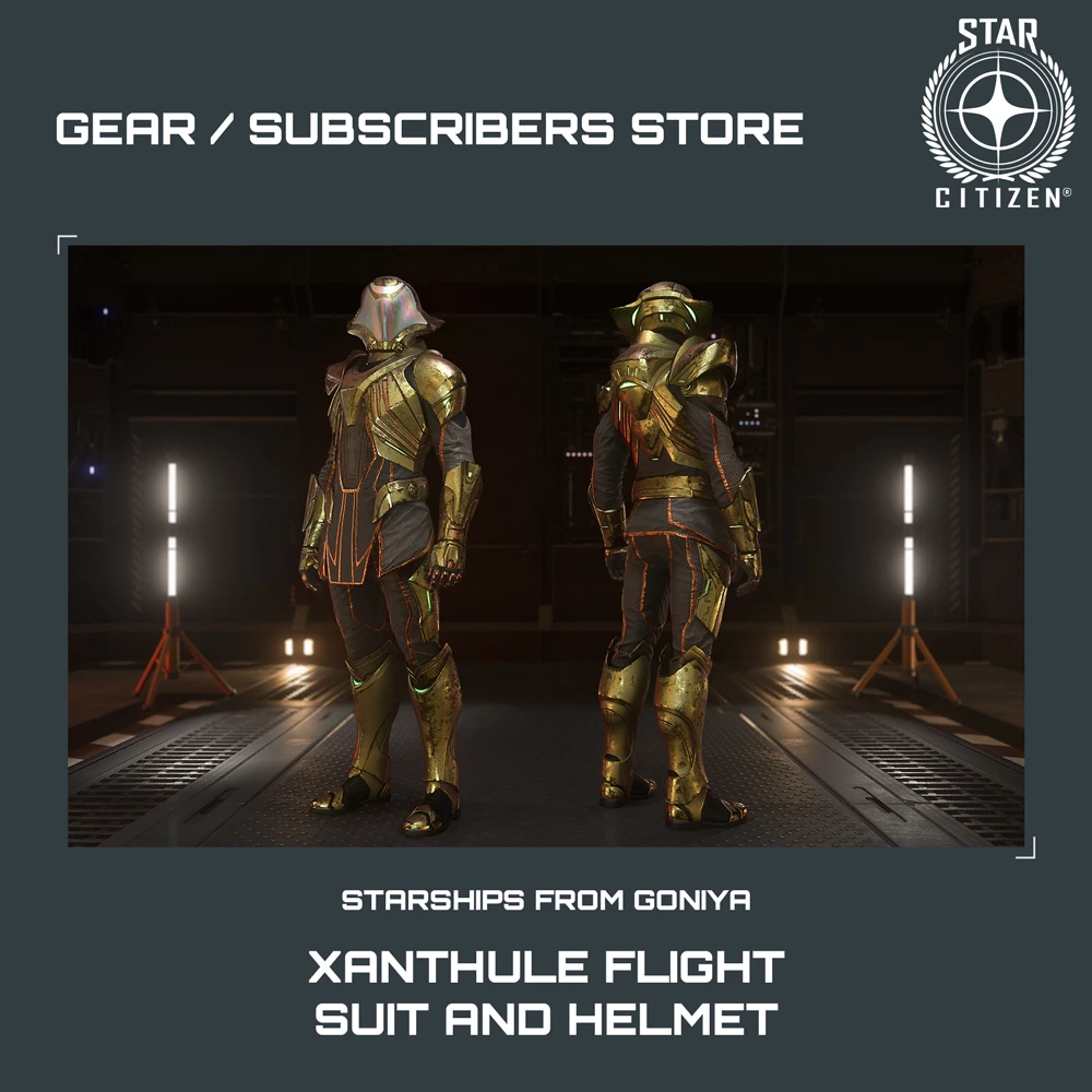 Xanthule Flight Suit and Helmet