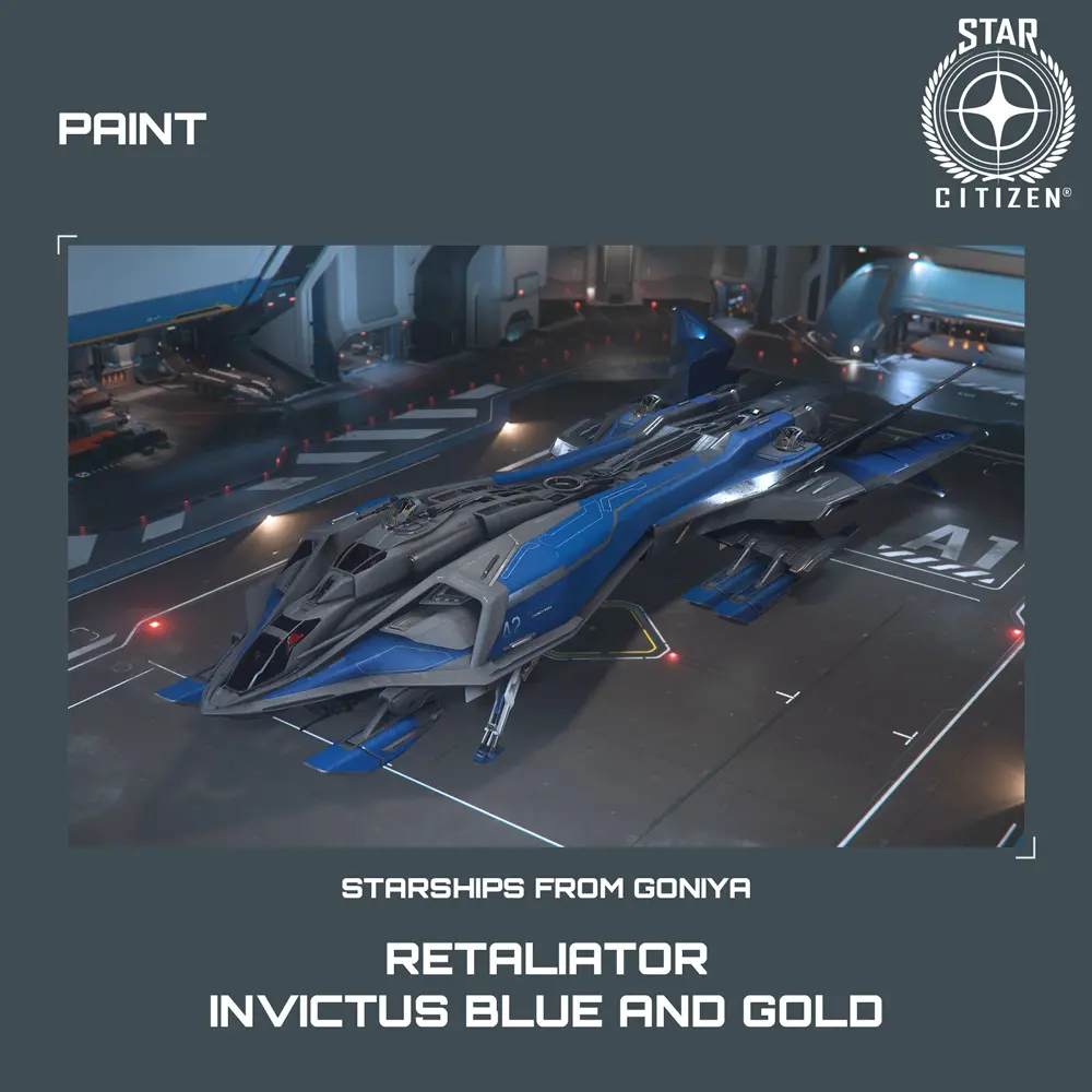 Retaliator - Invictus Blue and Gold