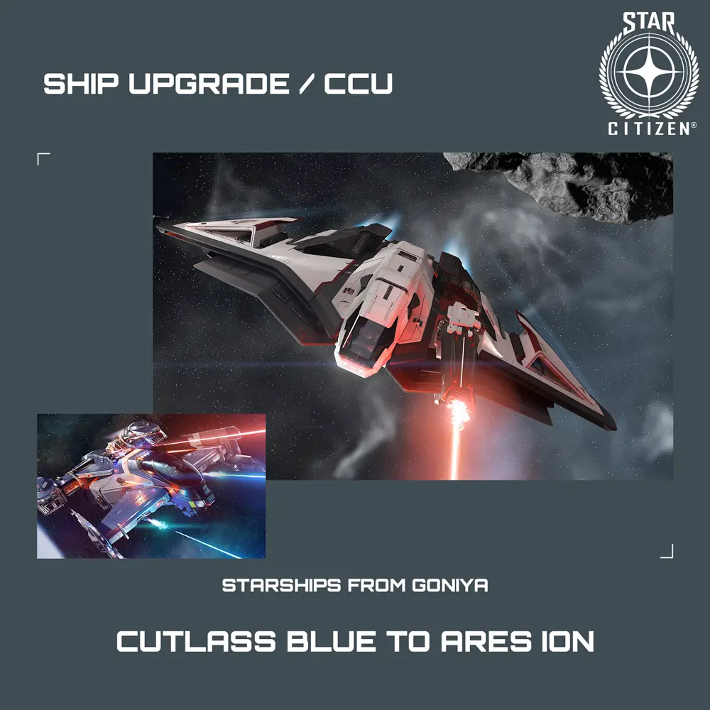 Cutlass Blue to Ares Ion