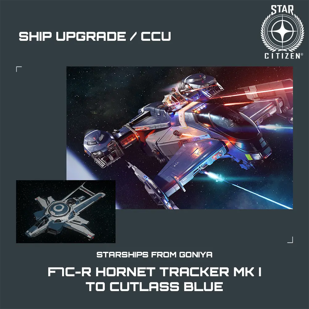 F7C-R Hornet Tracker MK I to Cutlass Blue