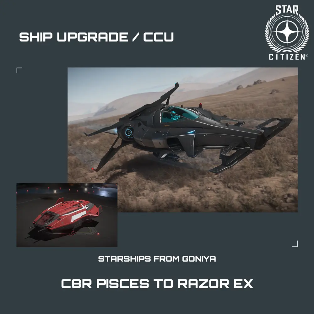 C8R Pisces to Razor EX