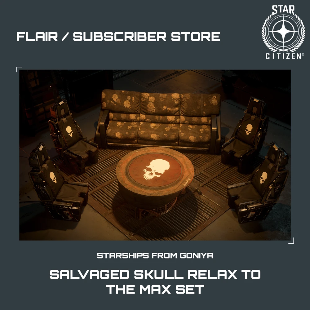 Salvaged Skull Relax to the Max Set
