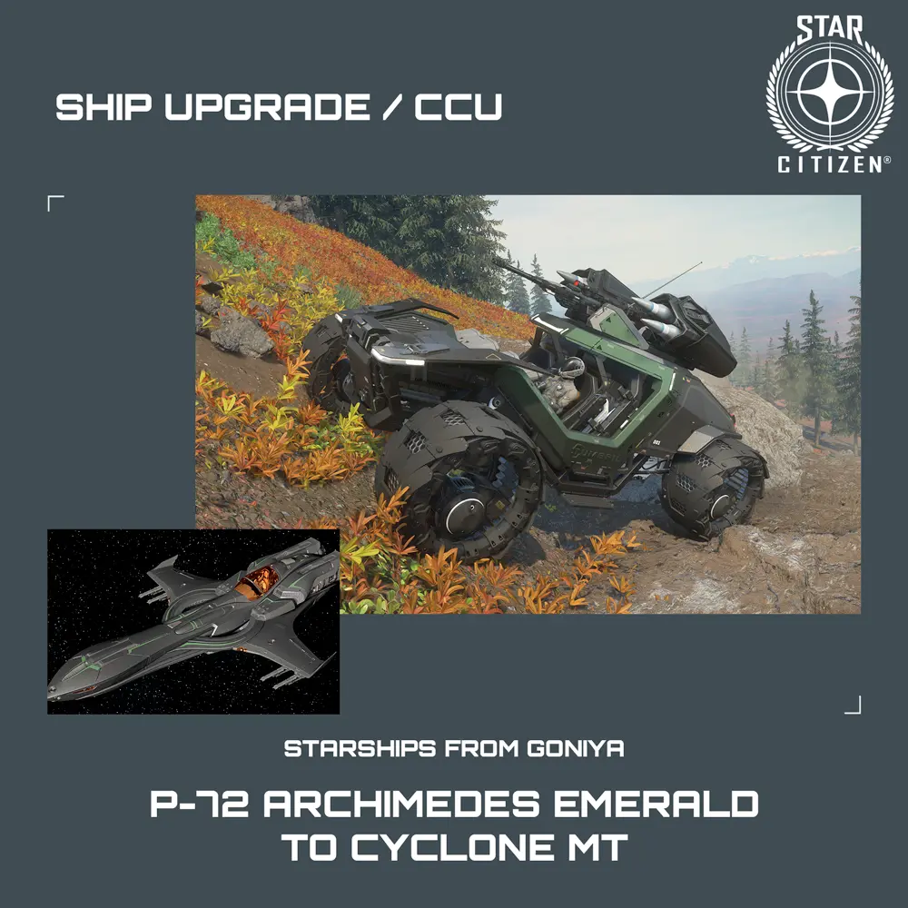 P-72 Archimedes Emerald to Cyclone MT