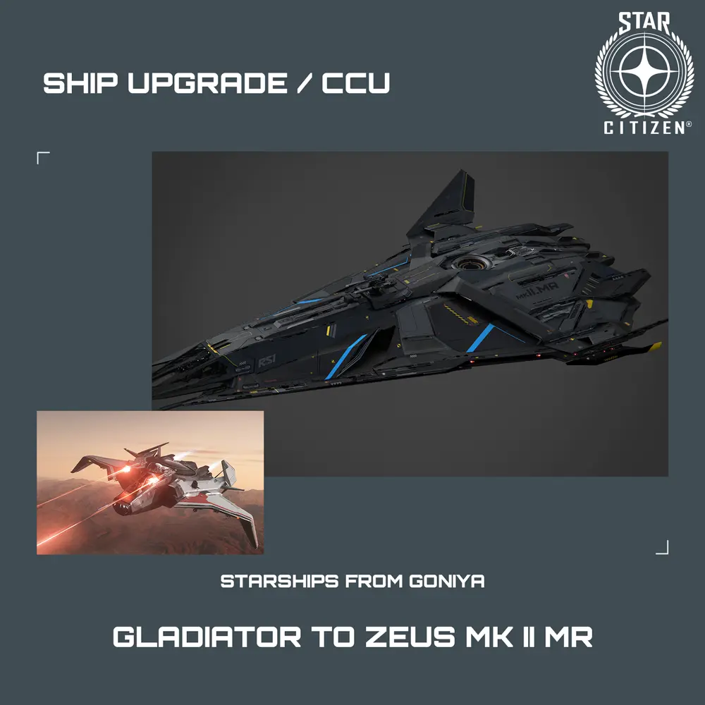 Gladiator to Zeus MK II MR