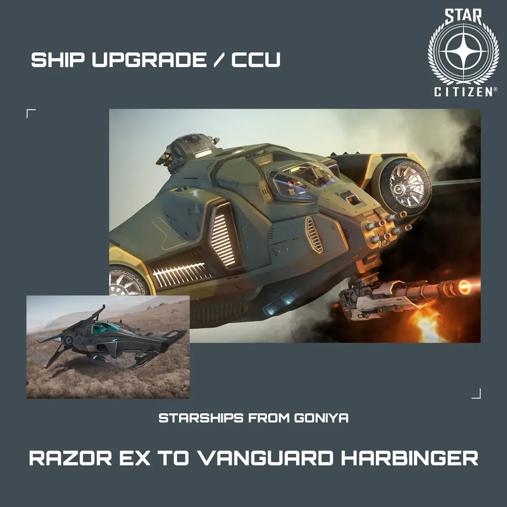 Razor EX to Vanguard Harbinger