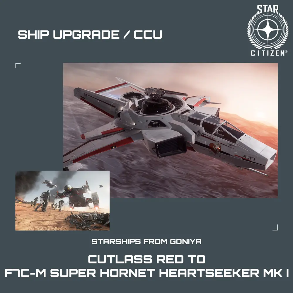 Cutlass Red to F7C-M Super Hornet Heartseeker MK I