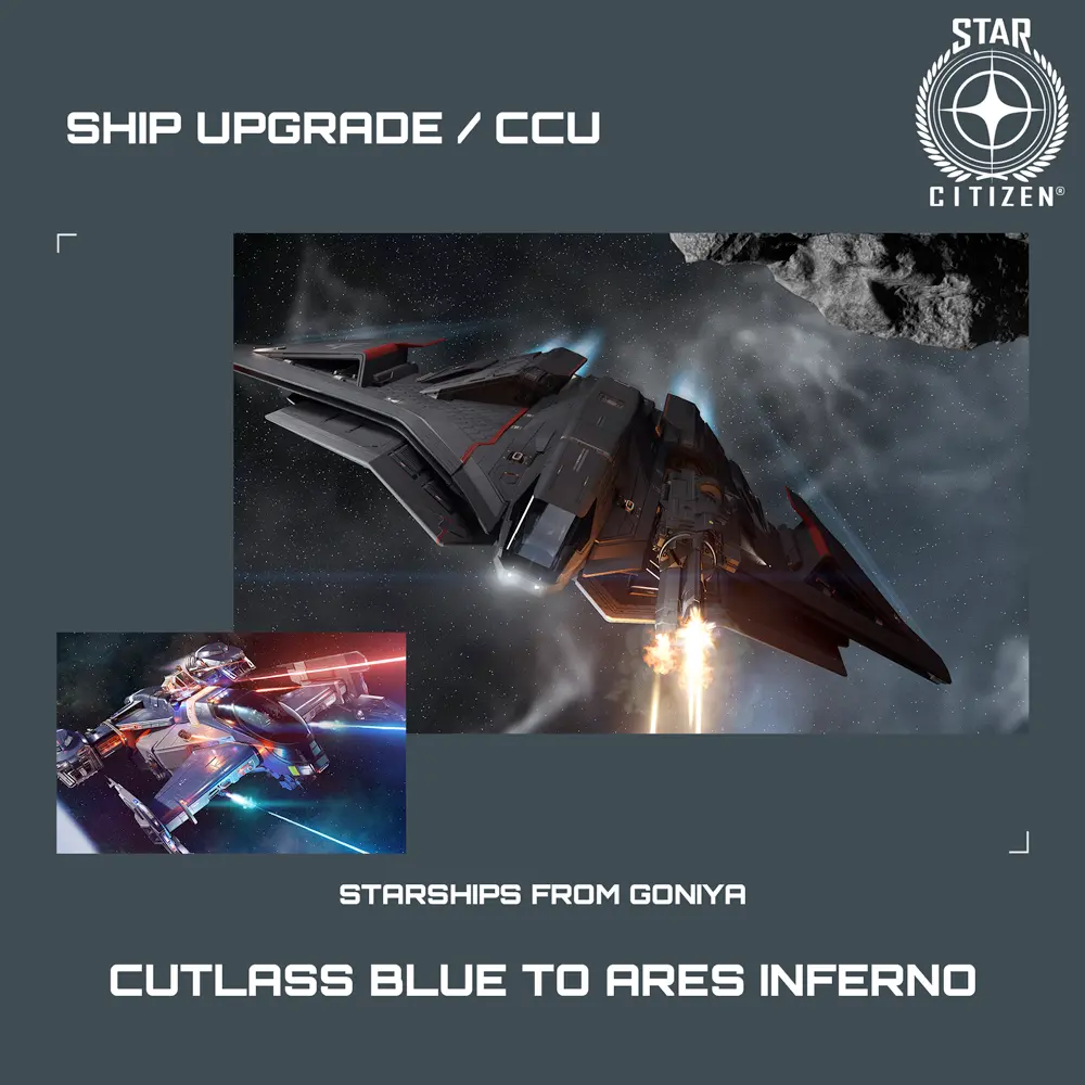 Cutlass Blue to Ares Inferno