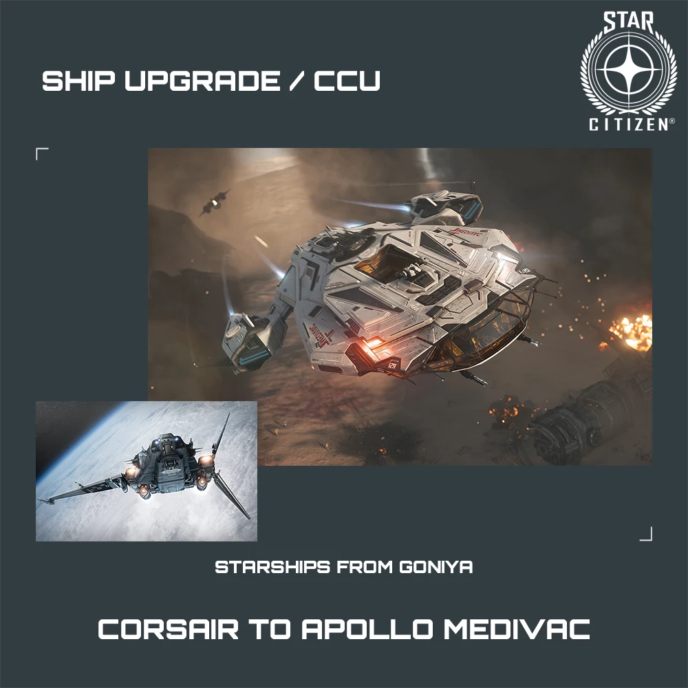 Corsair to Apollo Medivac