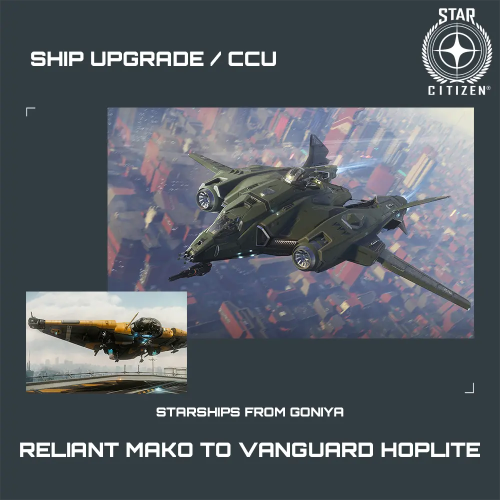 Reliant Mako to Vanguard Hoplite