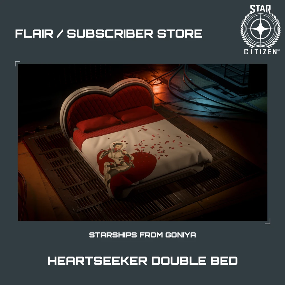 Heartseeker Double Bed