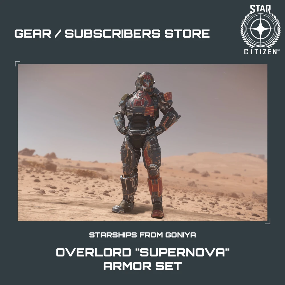 Overlord "Supernova" Armor Set