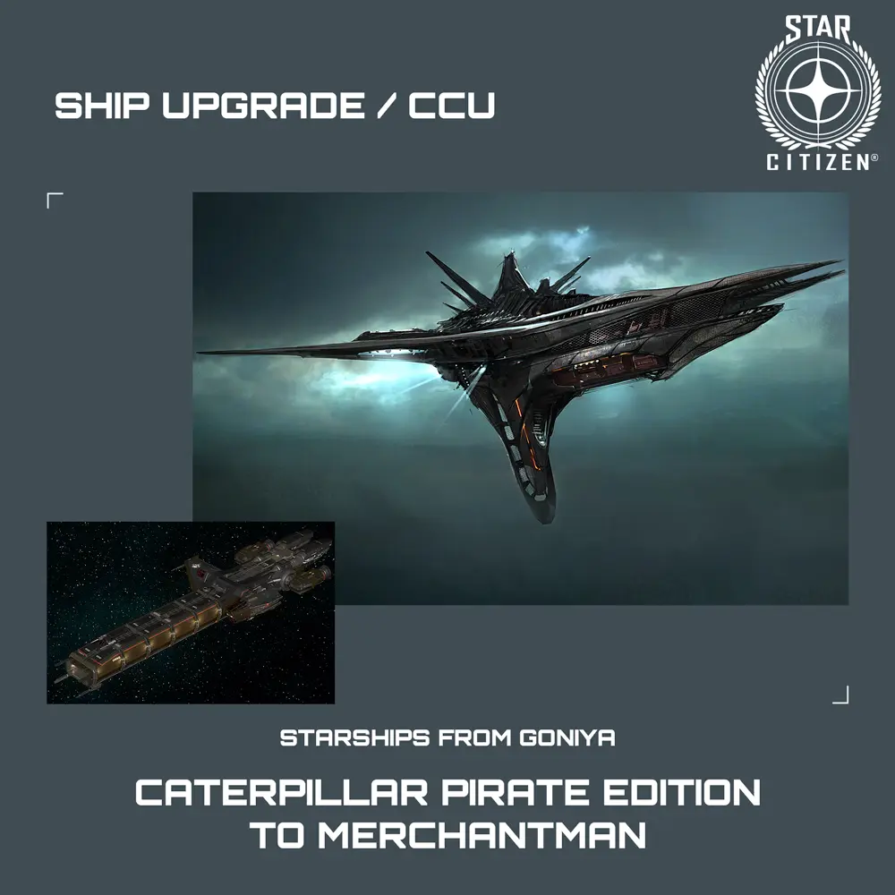 Caterpillar Pirate Edition to Merchantman