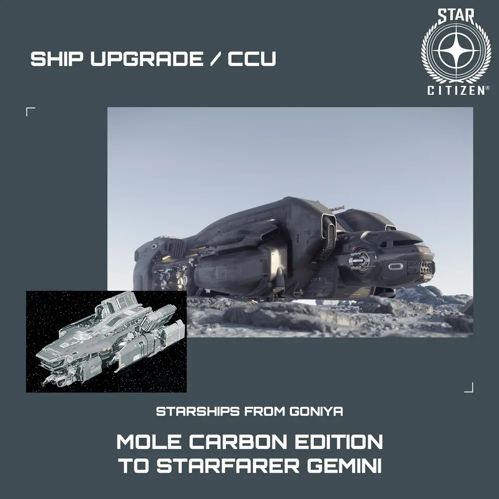 Mole Carbon Edition to Starfarer Gemini