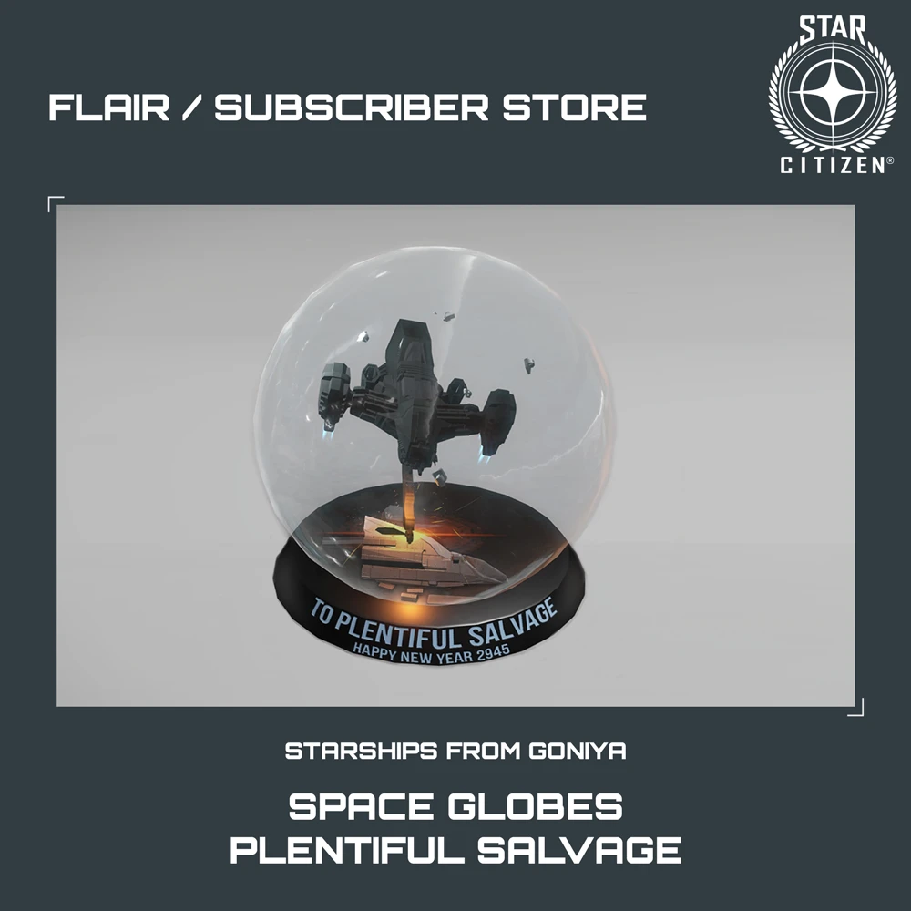 Space Globes - Plentiful Salvage