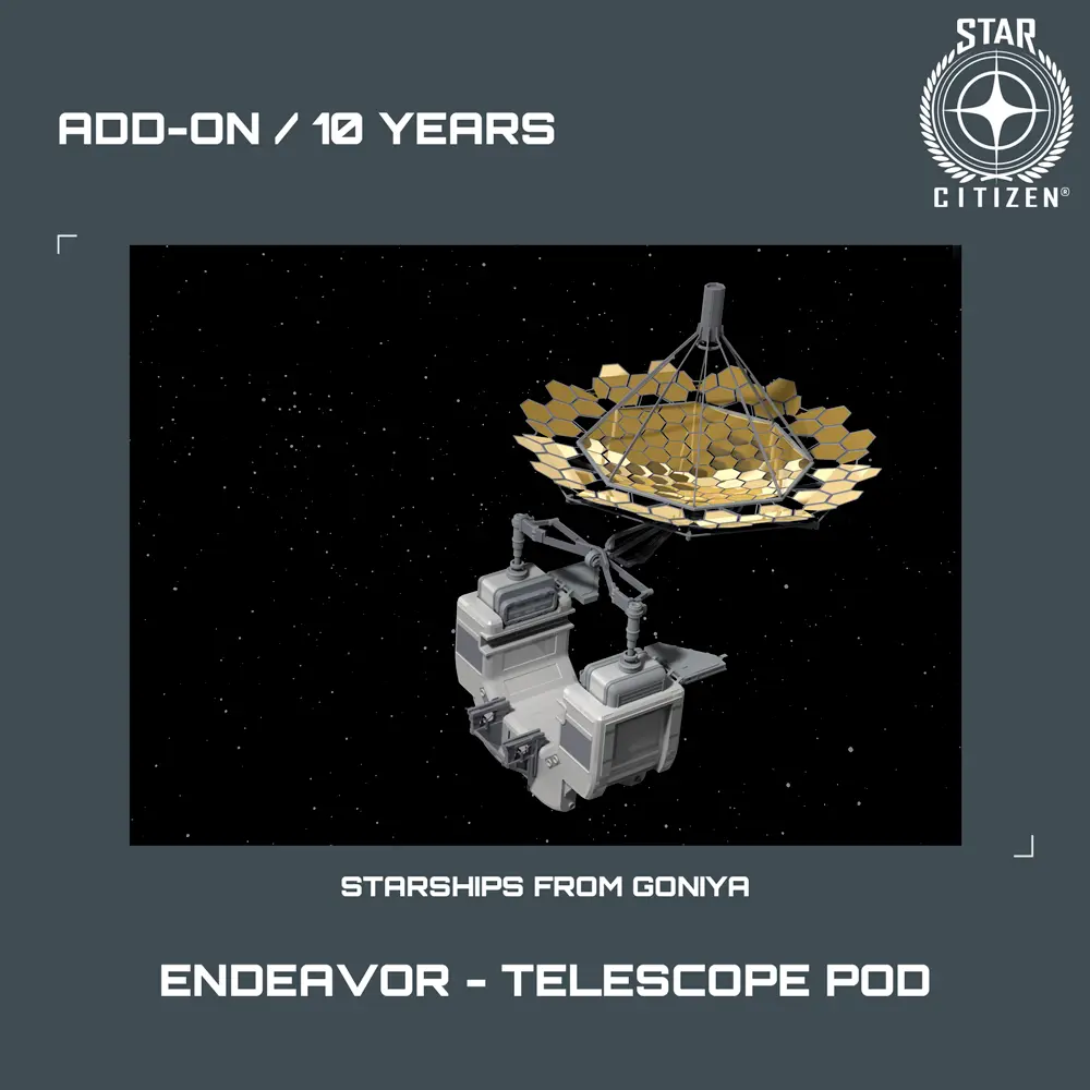 Endeavor - Telescope Pod - 10 Years