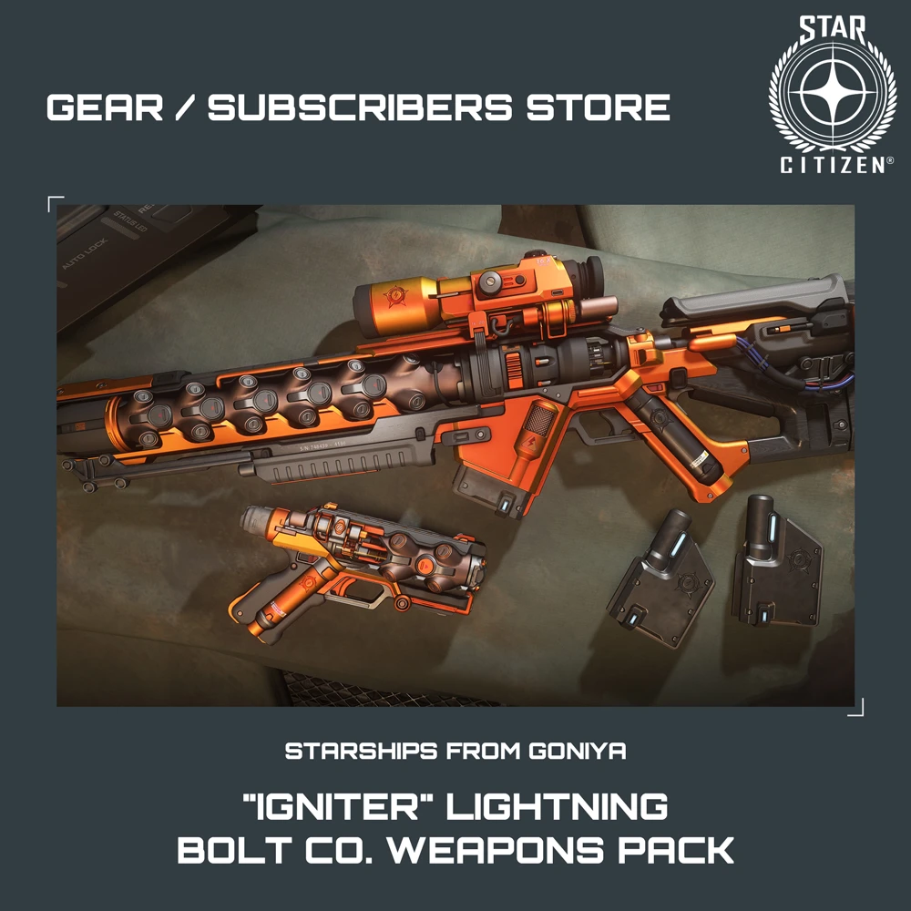 "Igniter" Lightning Bolt Co. Weapons Pack