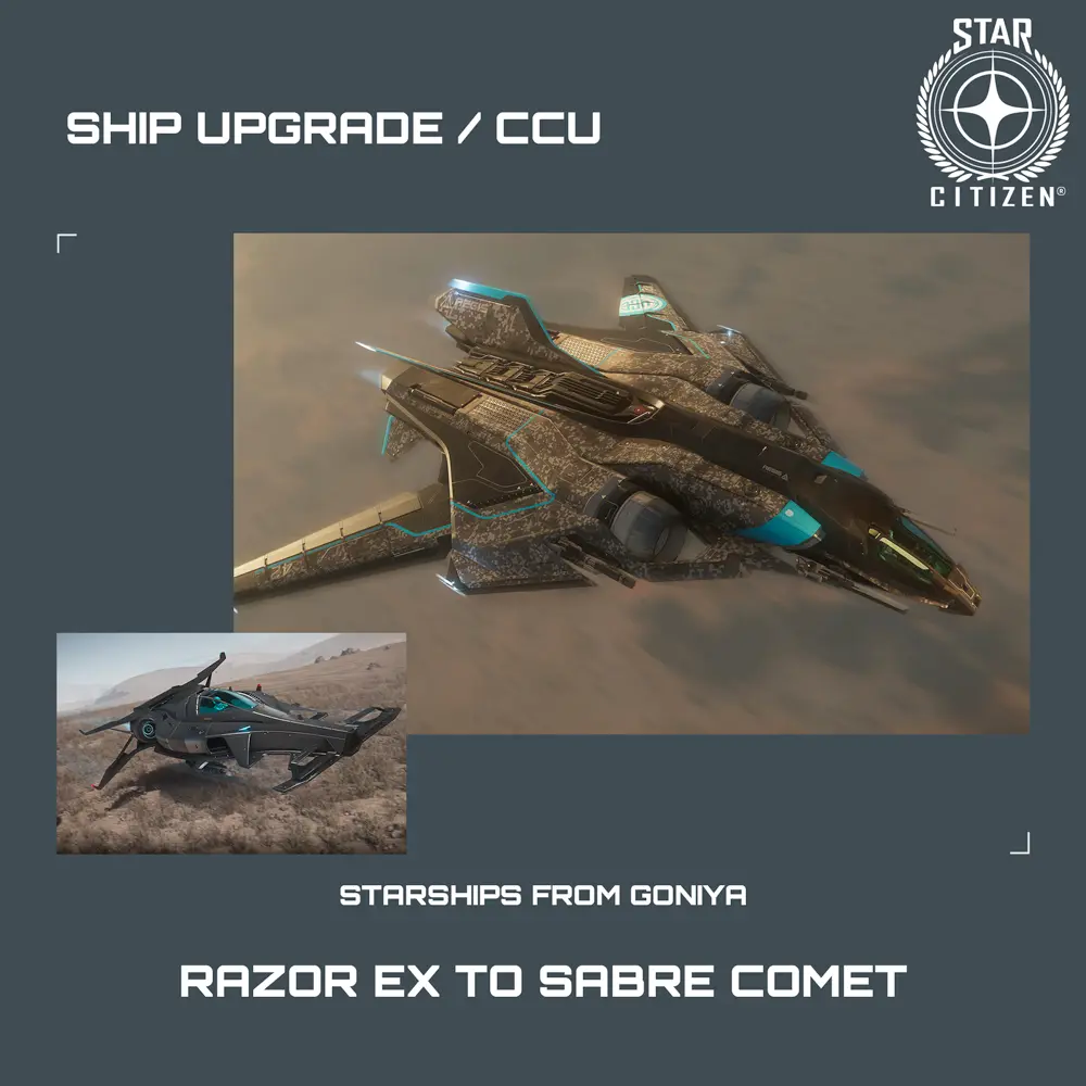 Razor EX to Sabre Comet