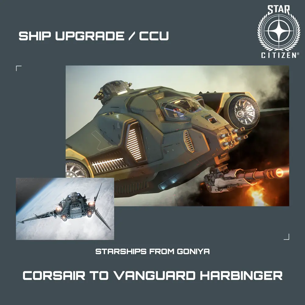 Corsair to Vanguard Harbinger