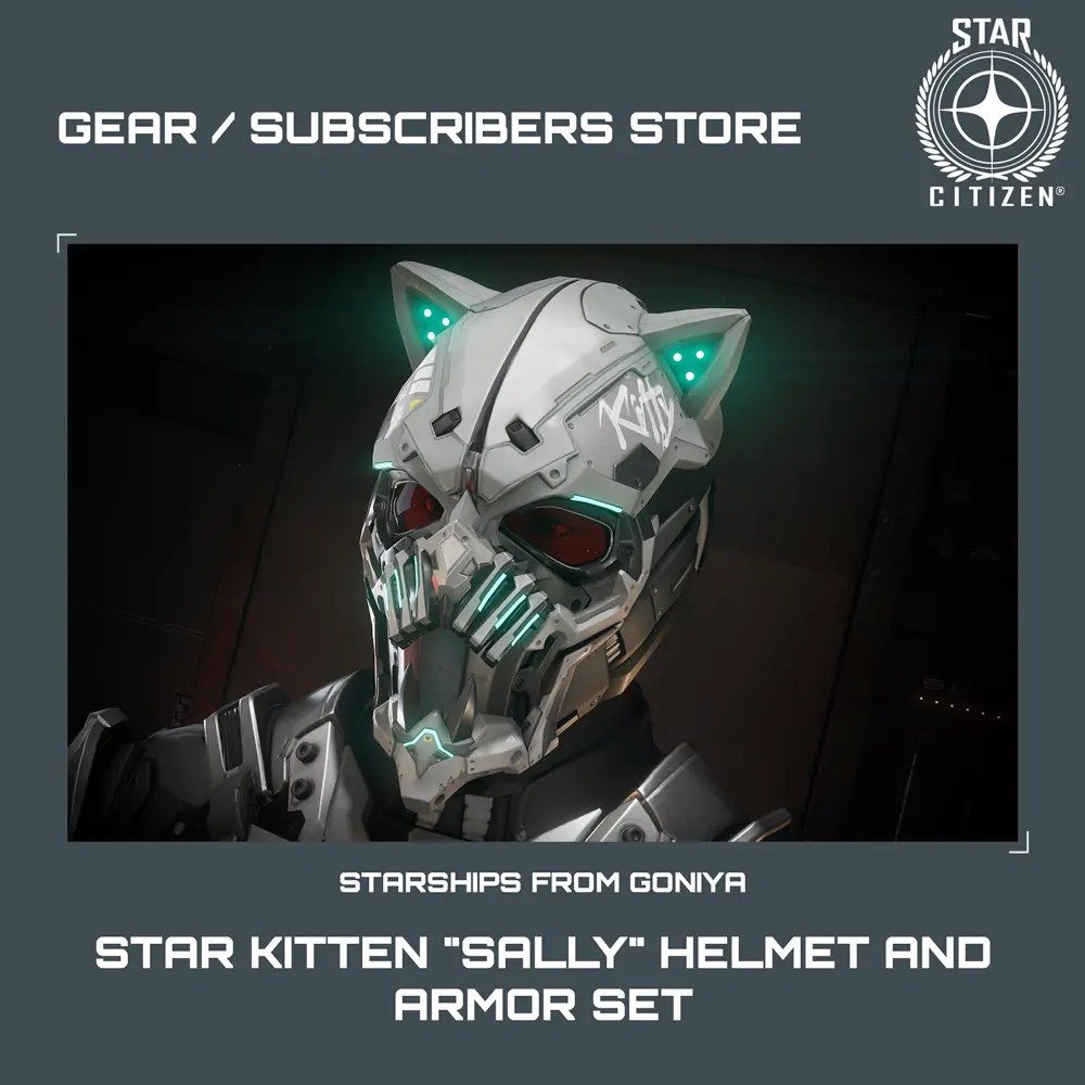 Star Kitten "Sally" Helmet and Armor Set