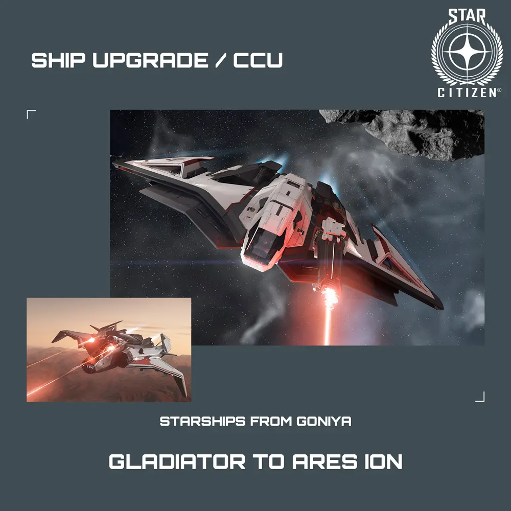 Gladiator to Ares Ion