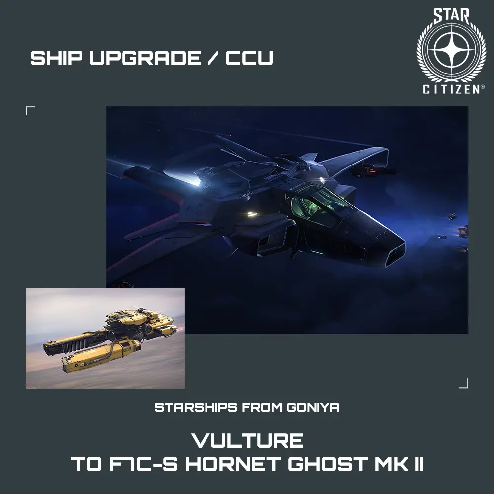 Vulture to F7C-S Hornet Ghost MK II