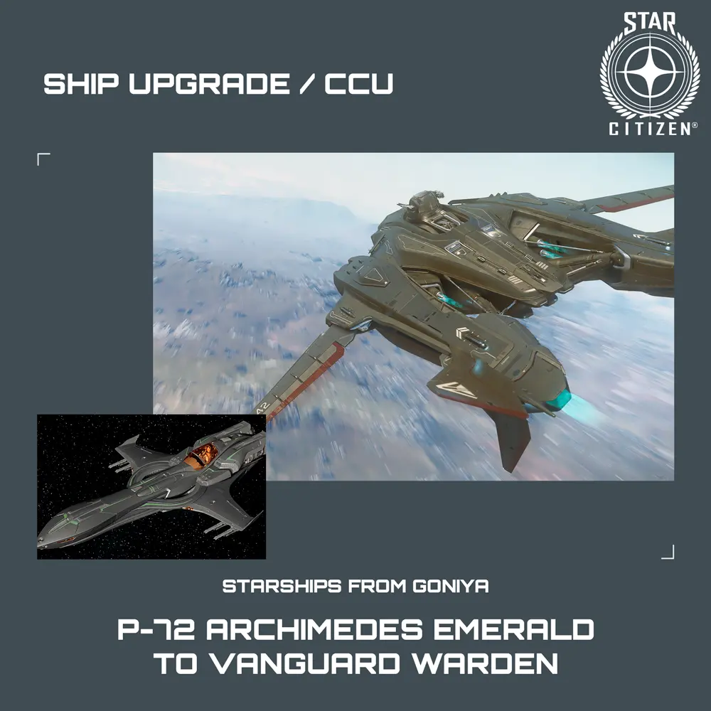 P-72 Archimedes Emerald to Vanguard Warden