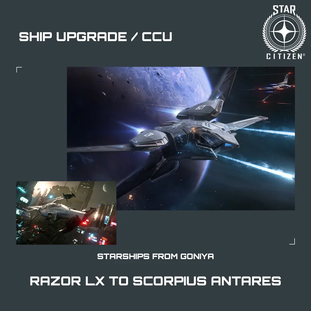 Razor LX to Scorpius Antares