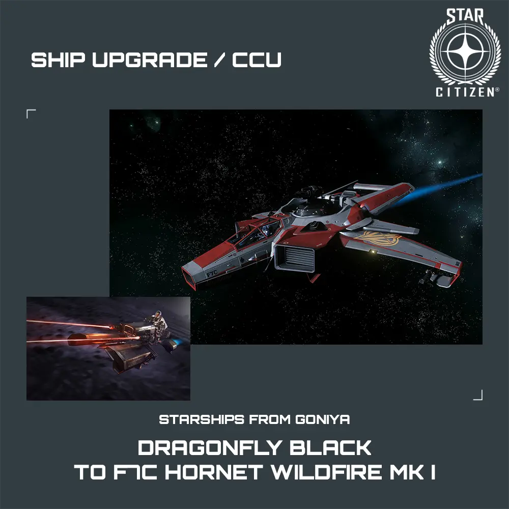 Dragonfly Black to F7C Hornet Wildfire MK I