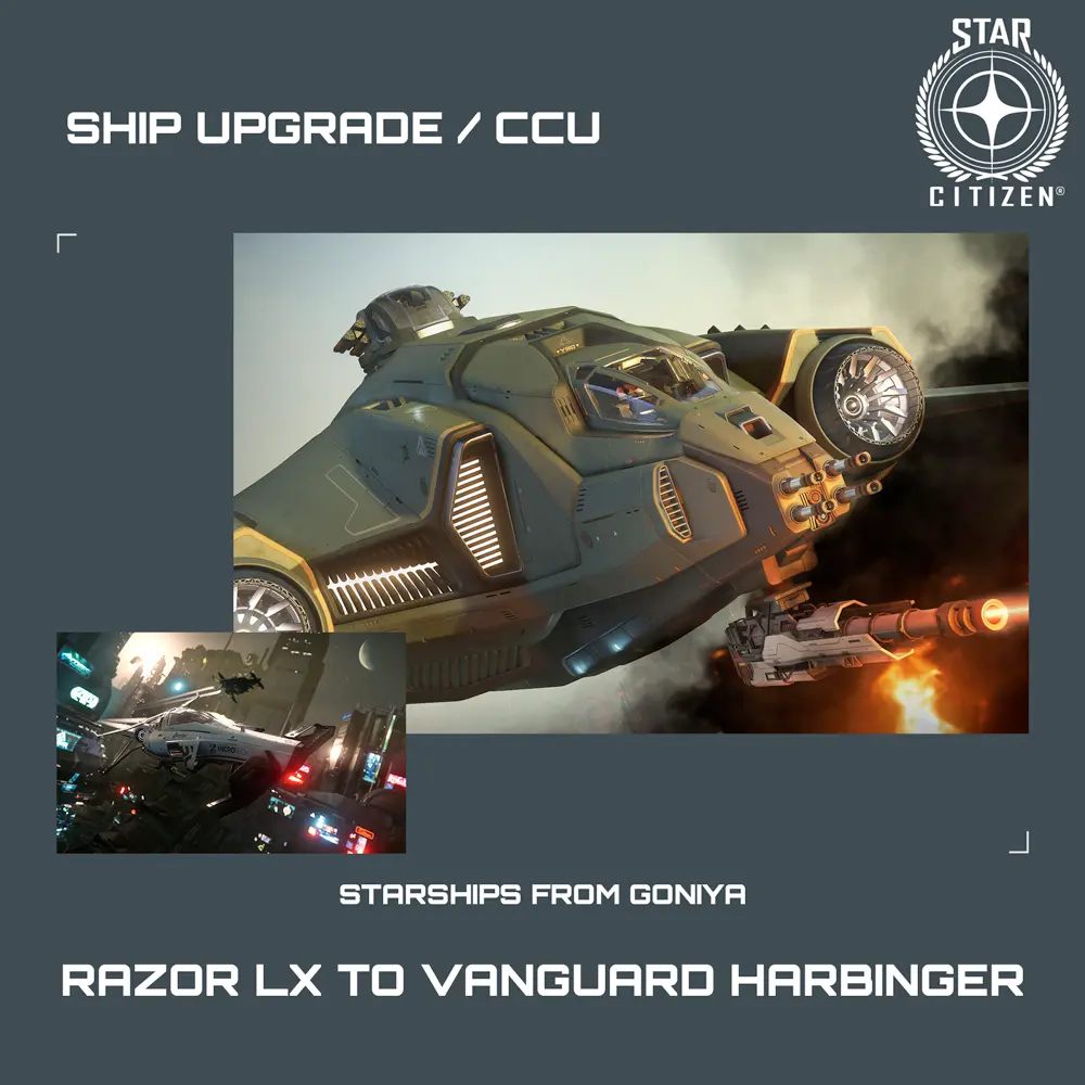 Razor LX to Vanguard Harbinger