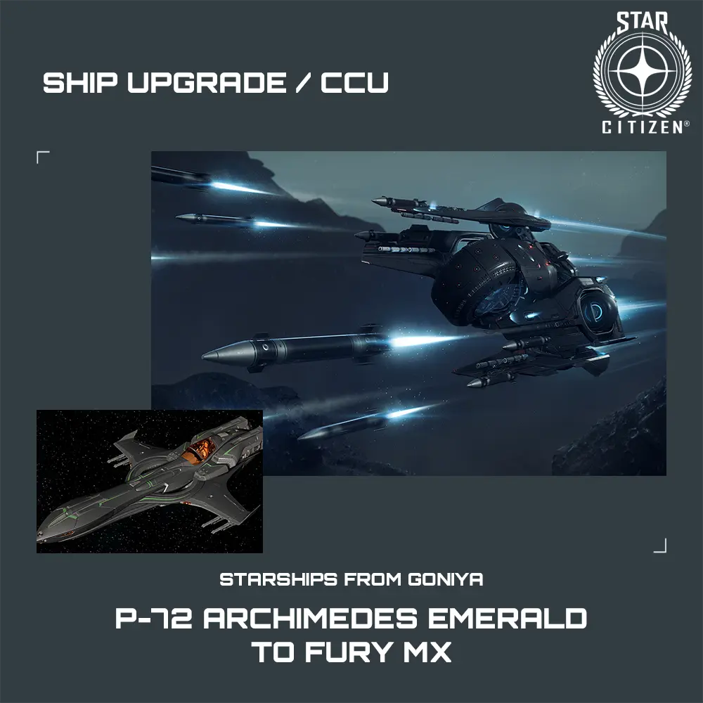 P-72 Archimedes Emerald to Fury MX