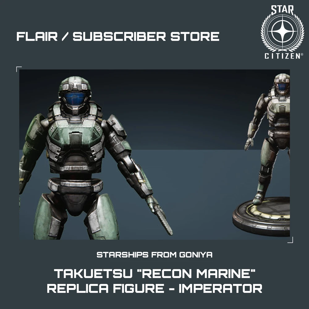 Takuetsu "Recon Marine" Replica Figure - Imperator