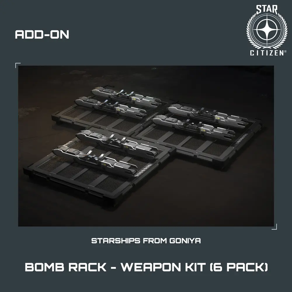Bomb Rack - Weapon Kit (6 Pack)