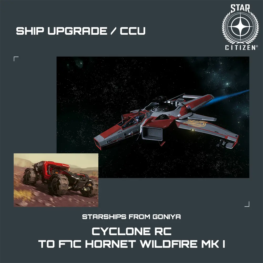 Cyclone RC to F7C Hornet Wildfire MK I
