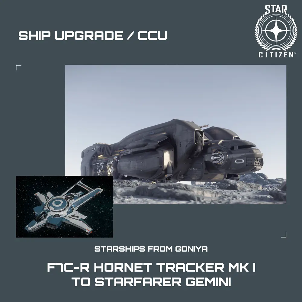 F7C-R Hornet Tracker MK I to Starfarer Gemini