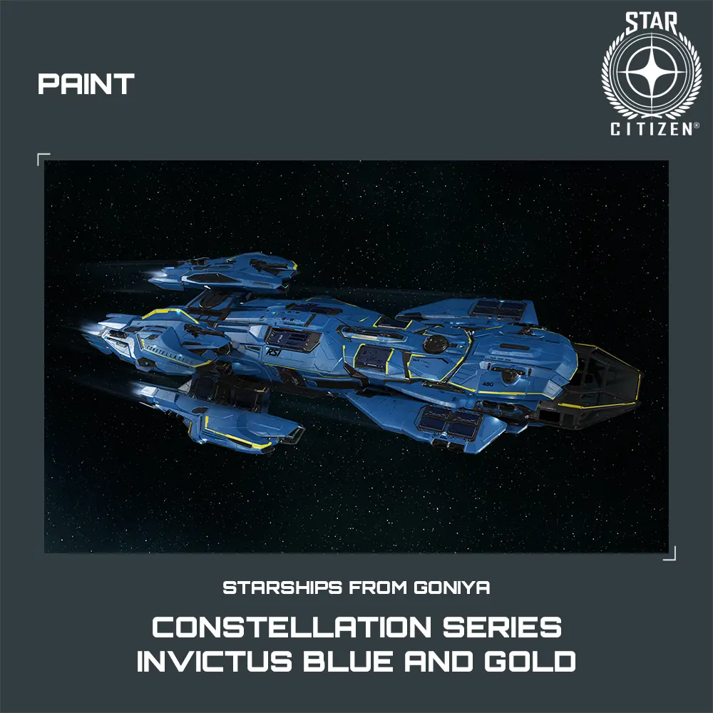 Constellation Series - Invictus Blue and Gold