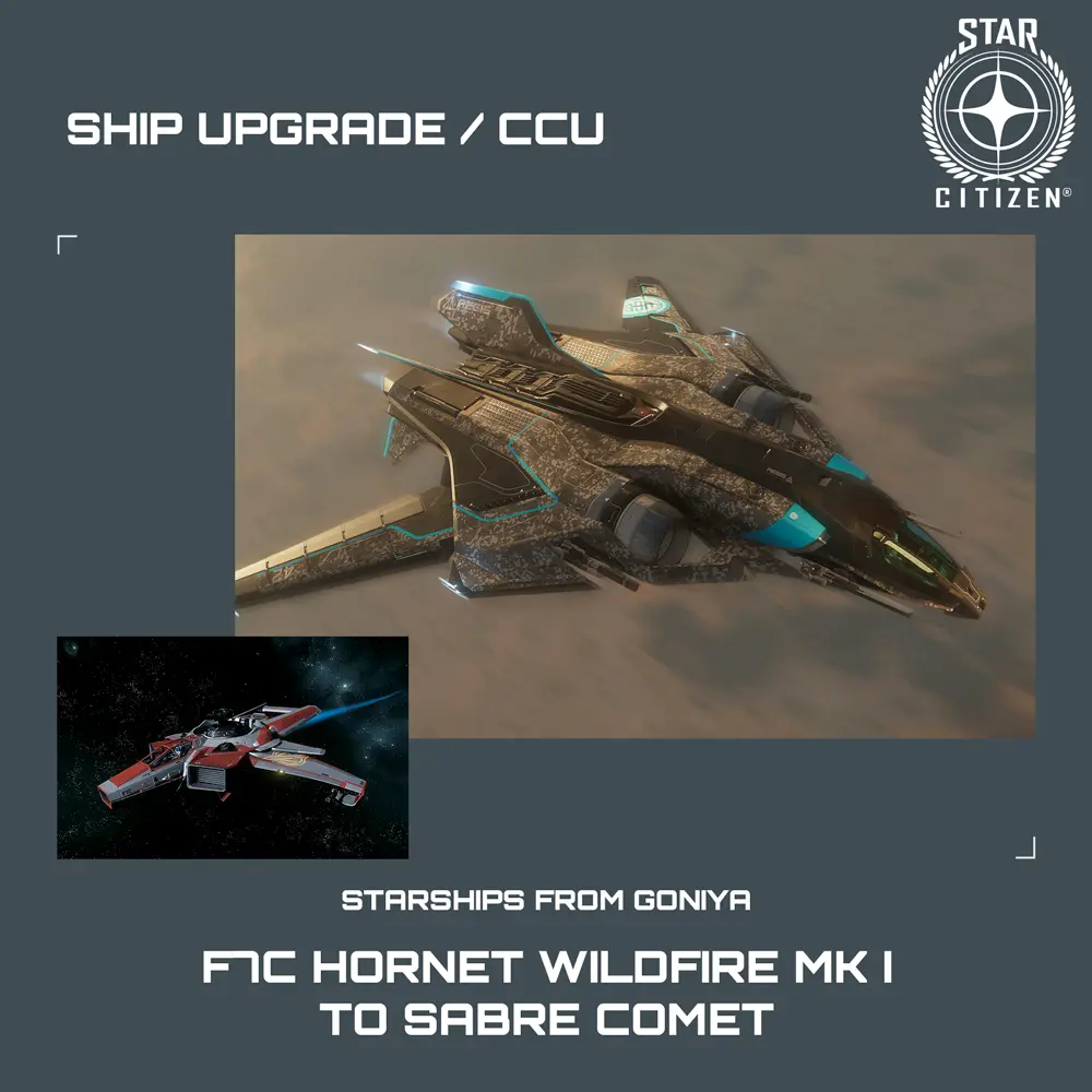 F7C Hornet Wildfire MK I to Sabre Comet