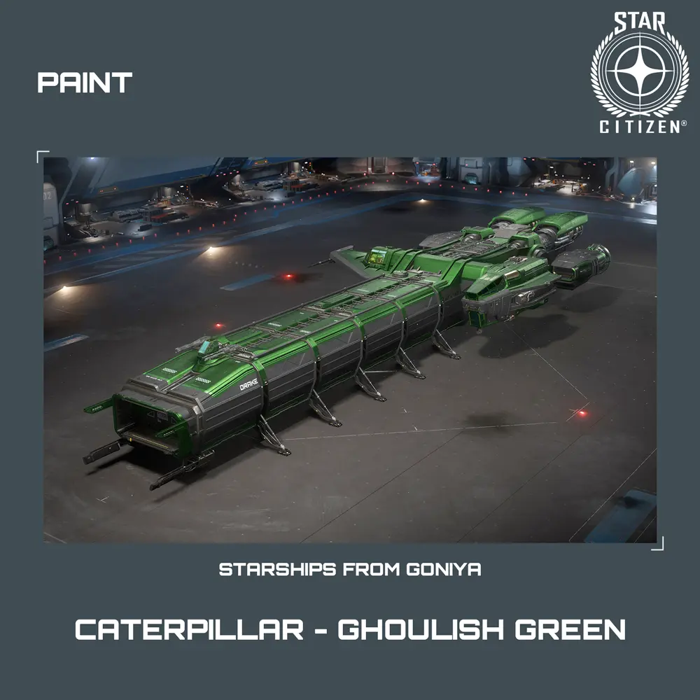 Caterpillar - Ghoulish Green