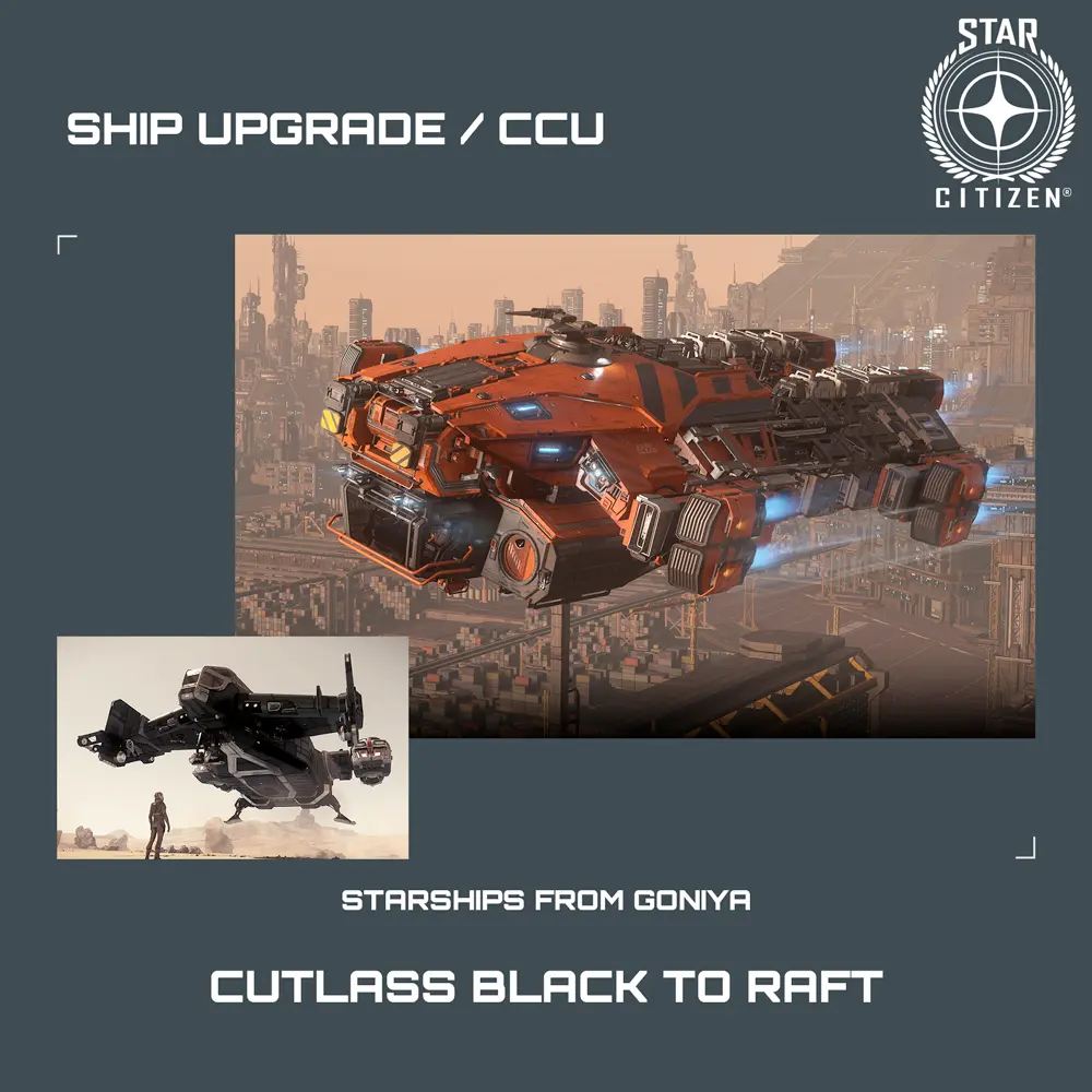 Cutlass Black to Raft